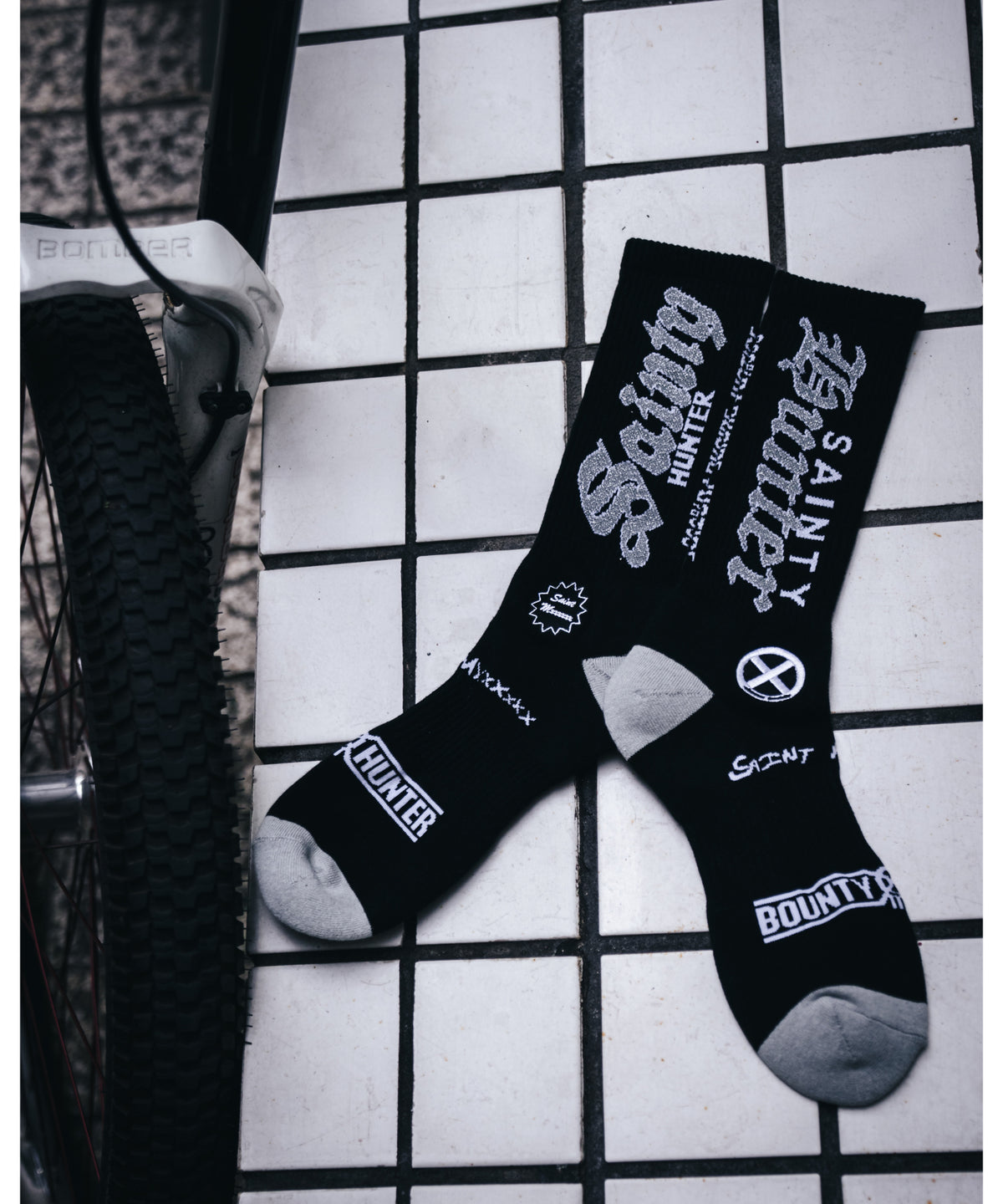 BH SOCKS/SAINTY HUNTER/BLACK