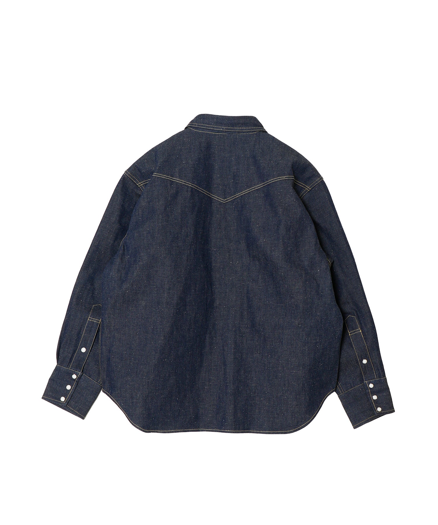BBJ_DENIM SHIRT/REGID/BLUE - SAINT MXXXXXX (セントマイケル) - tops