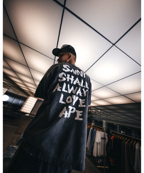 BAPE_SS T-SHIRT/ALWAYS LOVE/BK