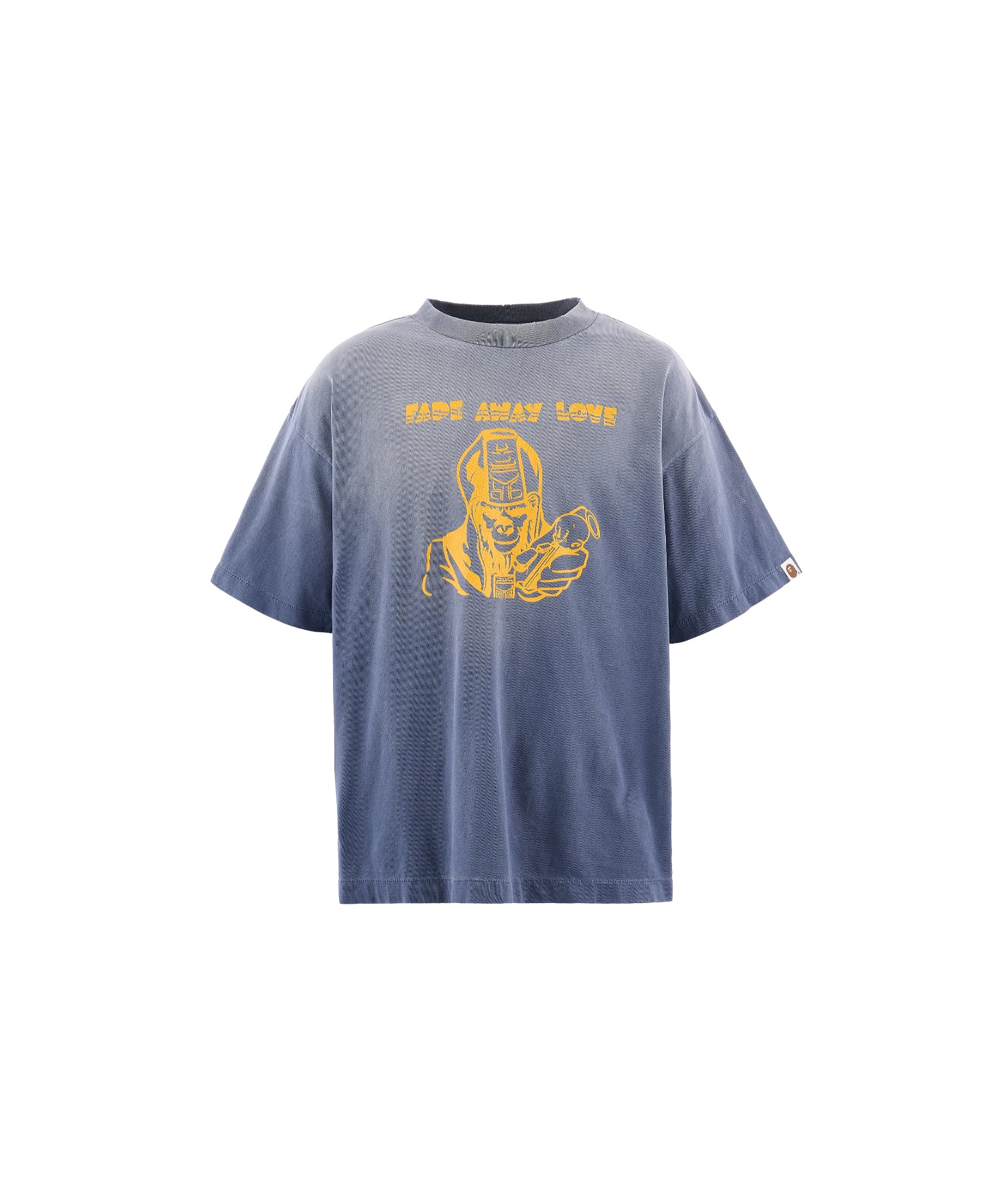 BAPE SS T-SHIRT/FADE AWAY LV/NV
