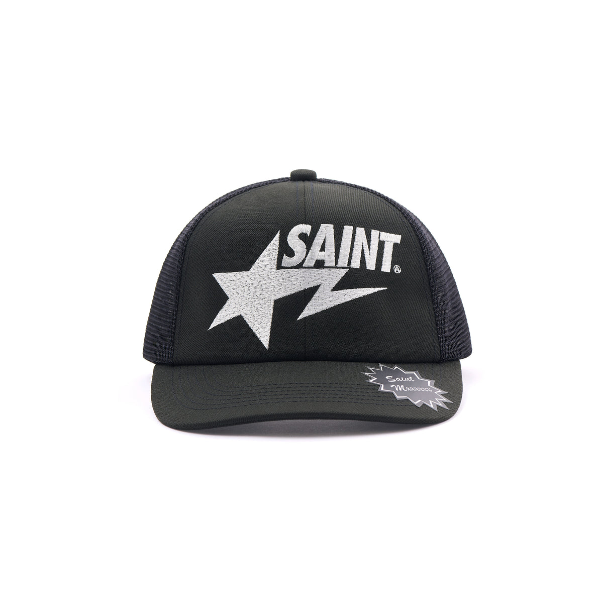 BAPE_MESH CAP//BLK - SAINT MXXXXXX (セントマイケル) - cap
