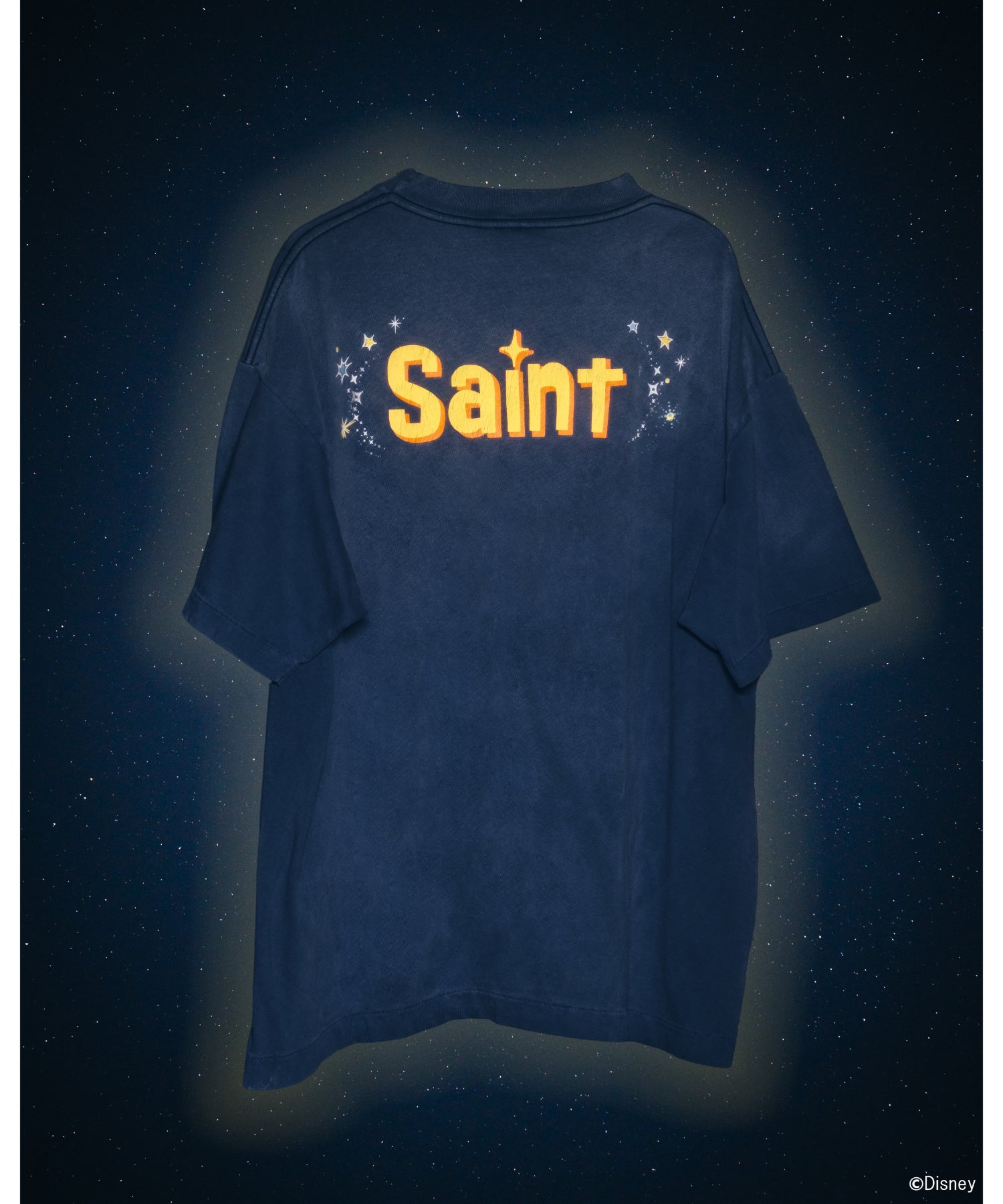 DSN_SS T-SHIRT / TINKER BELL / NAVY