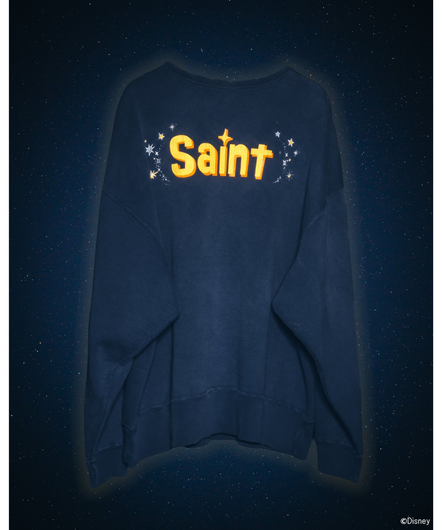 DSN_CRW NK SWT / TINKER BELL / NVY