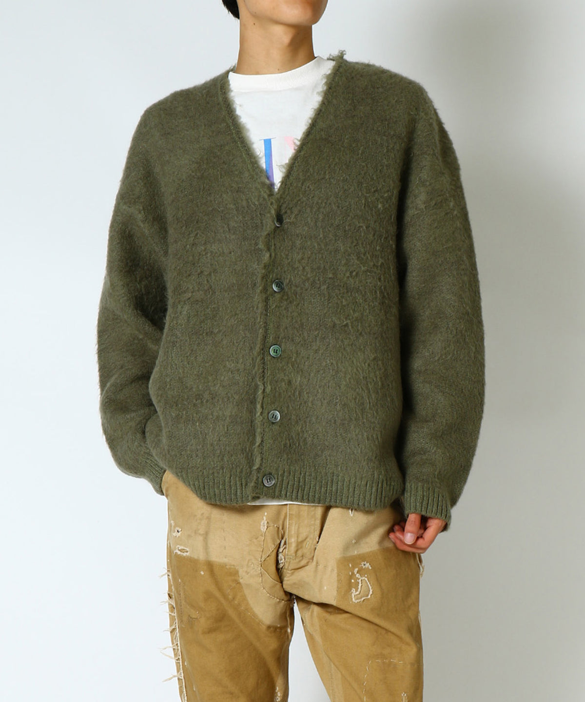 MOHAIR CARDIGAN