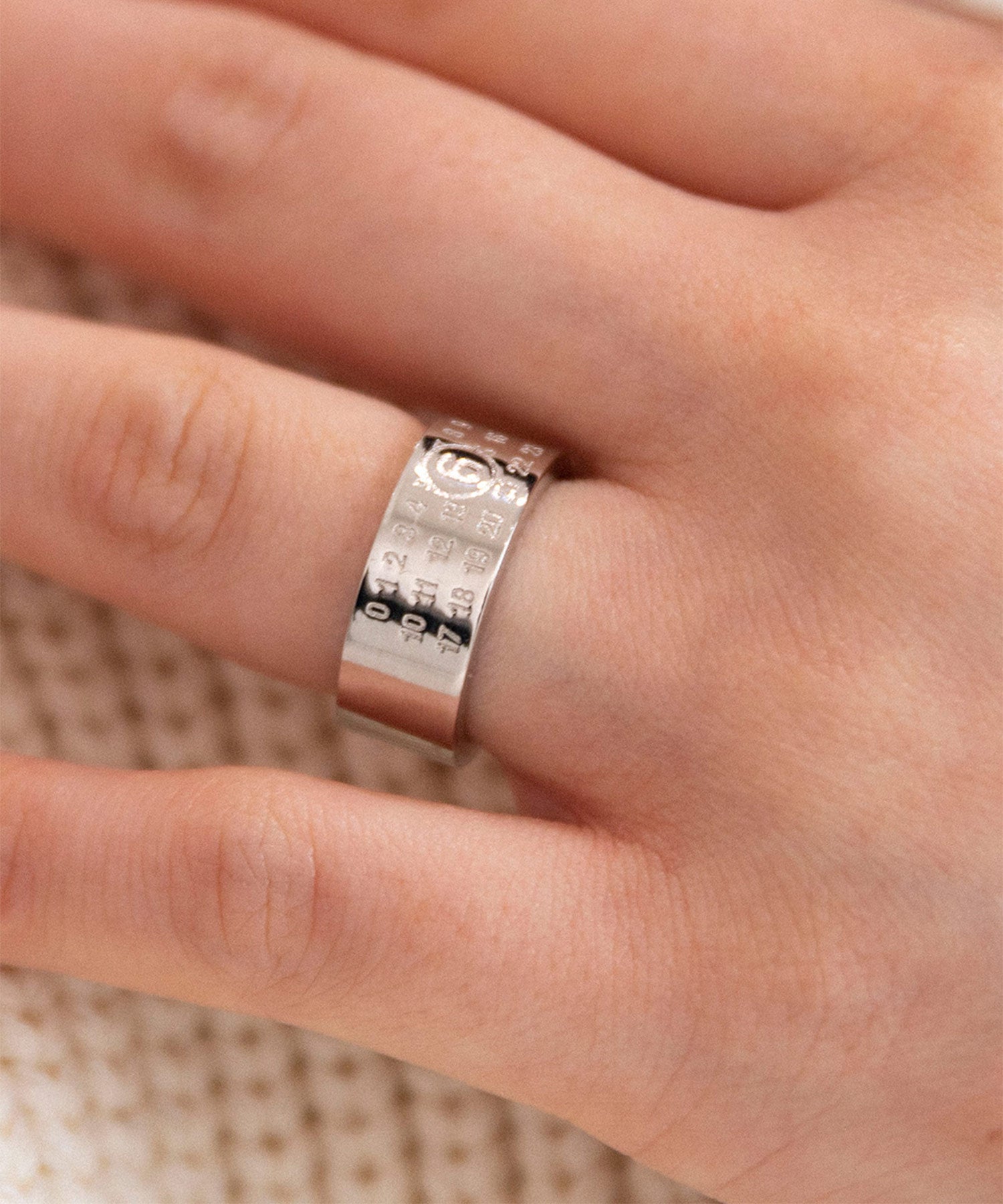 「ニューメリック」ミニマル リング