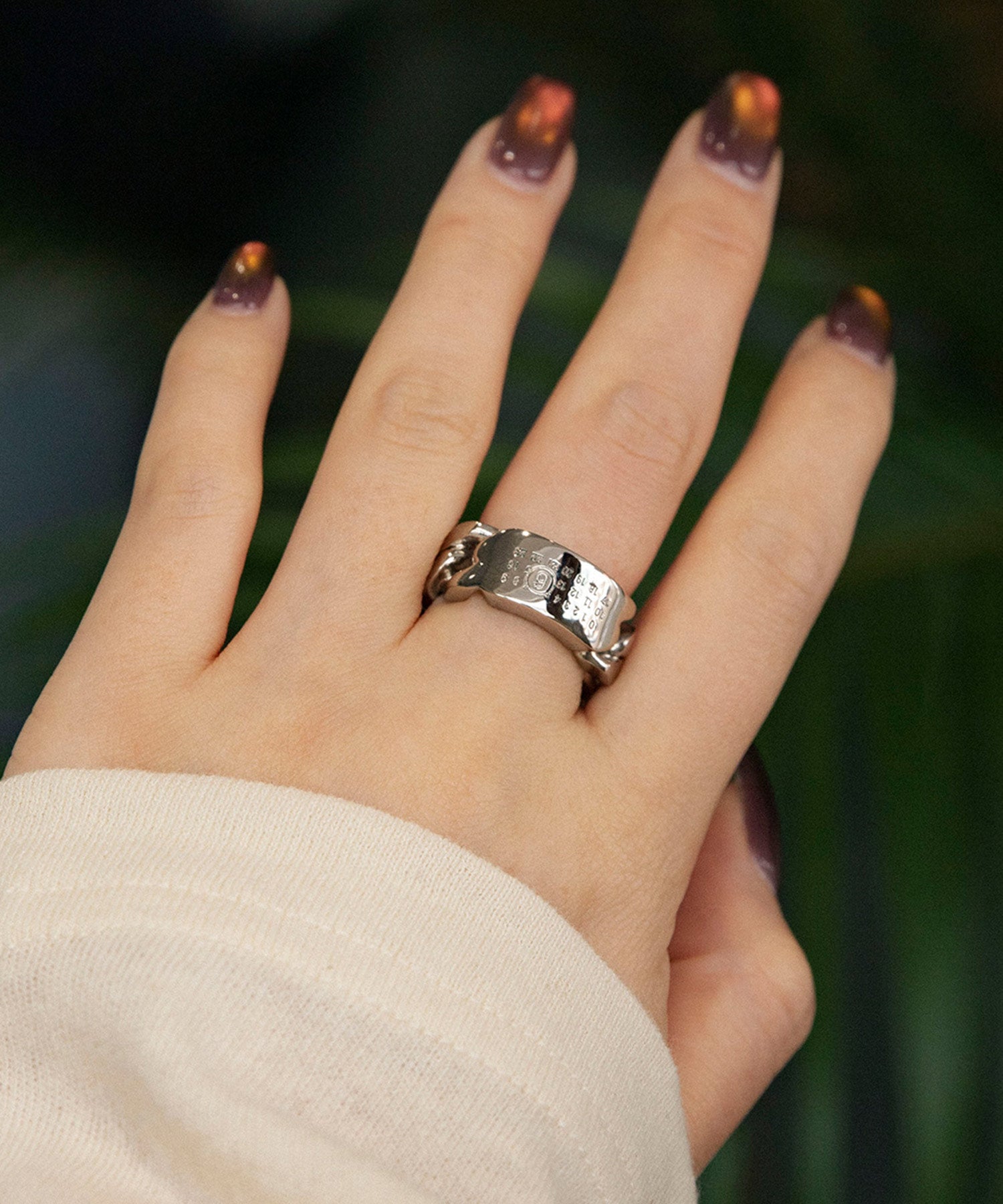 ナンバリング チェーンリング