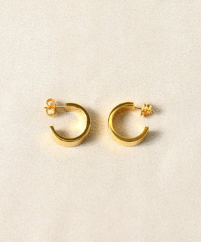 MINIMAL LOGO 8MM EARRINGS