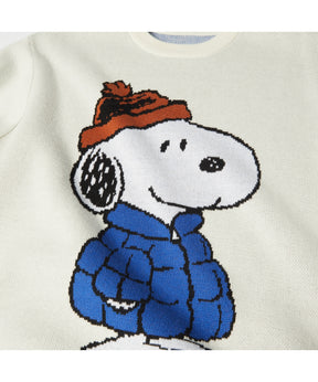 SNOOPY PUFFER SWEATER