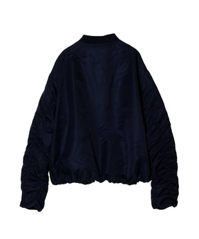 RESEARCHED PADDED BLOUSON / NYLON SATIN