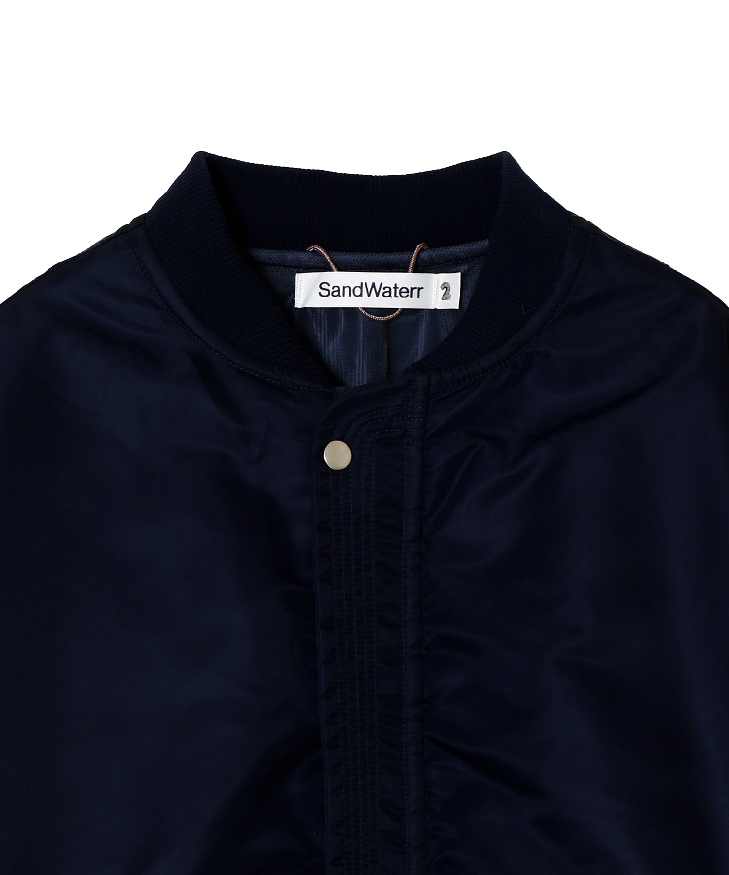 RESEARCHED PADDED BLOUSON / NYLON SATIN