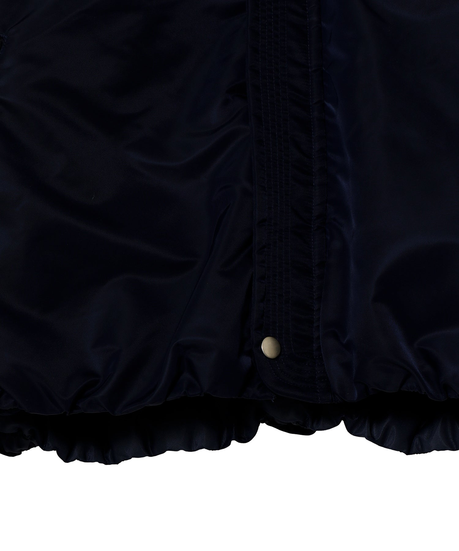 RESEARCHED PADDED BLOUSON / NYLON SATIN