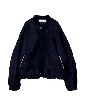 RESEARCHED PADDED BLOUSON / NYLON SATIN