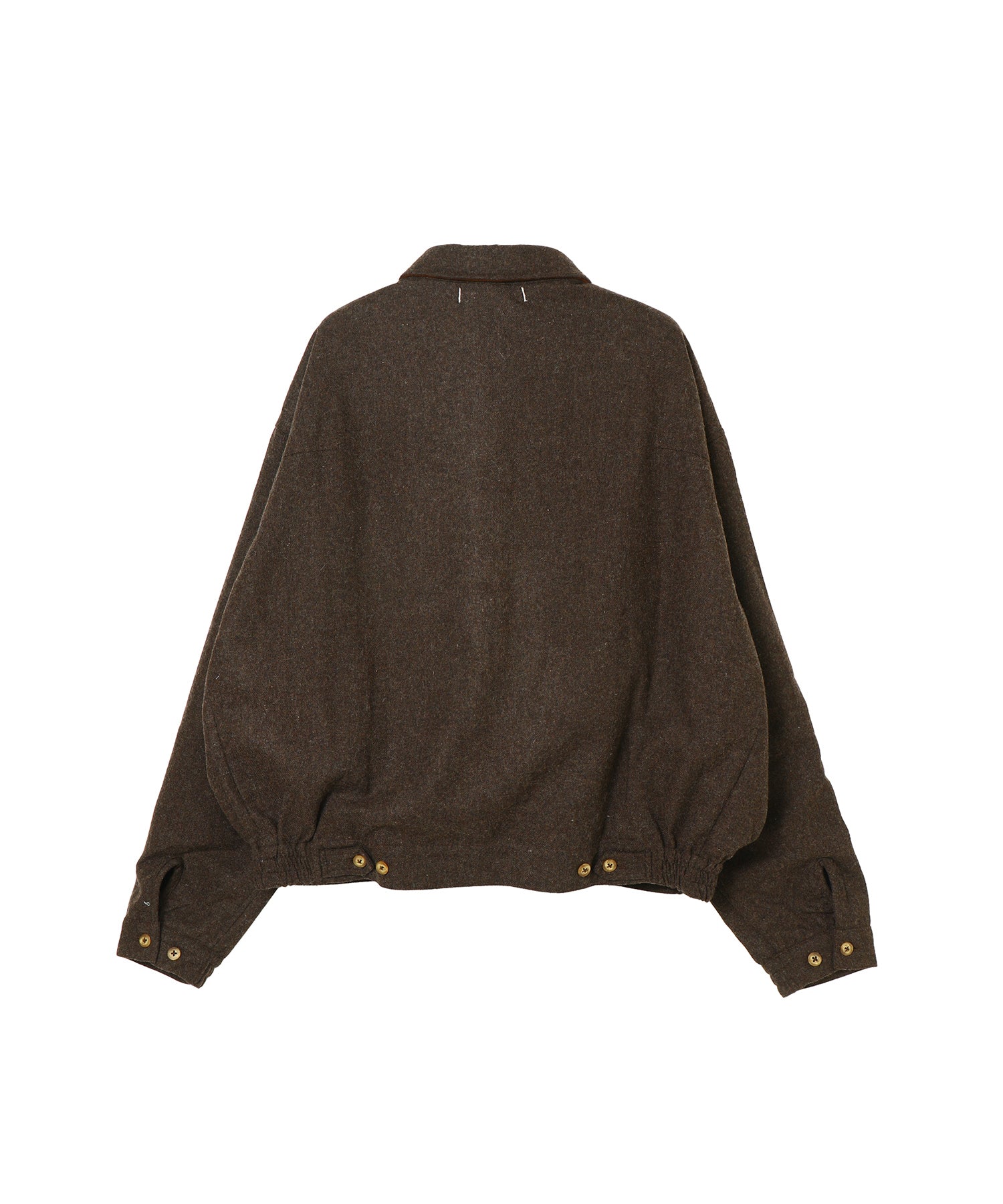 Crafted Blouson / Wool Mix Twill