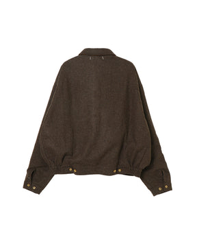 Crafted Blouson / Wool Mix Twill