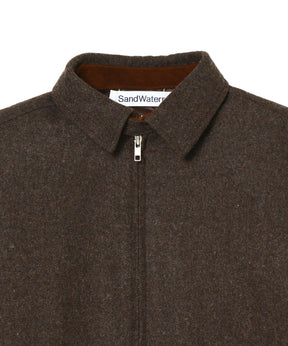 Crafted Blouson / Wool Mix Twill