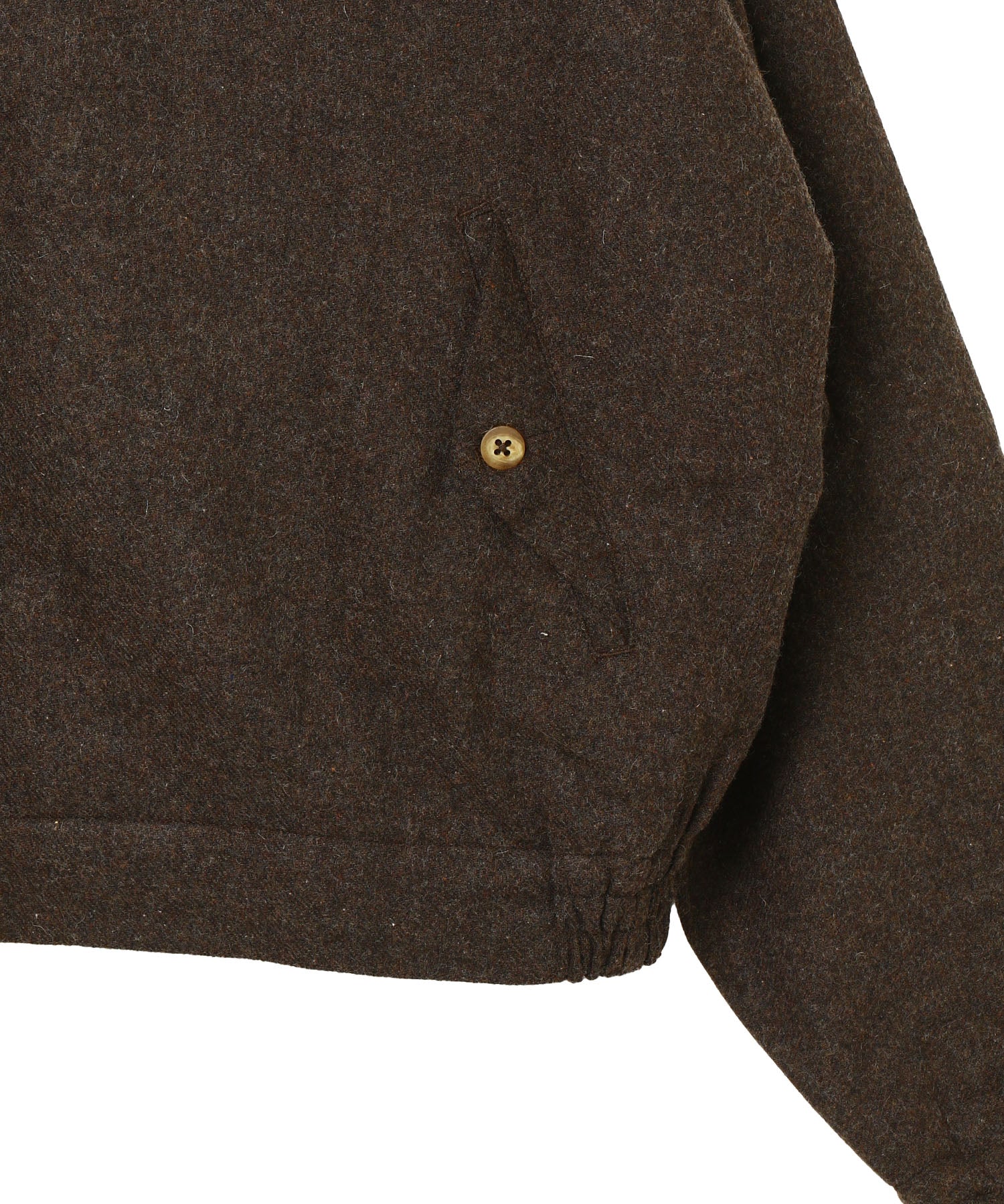 Crafted Blouson / Wool Mix Twill