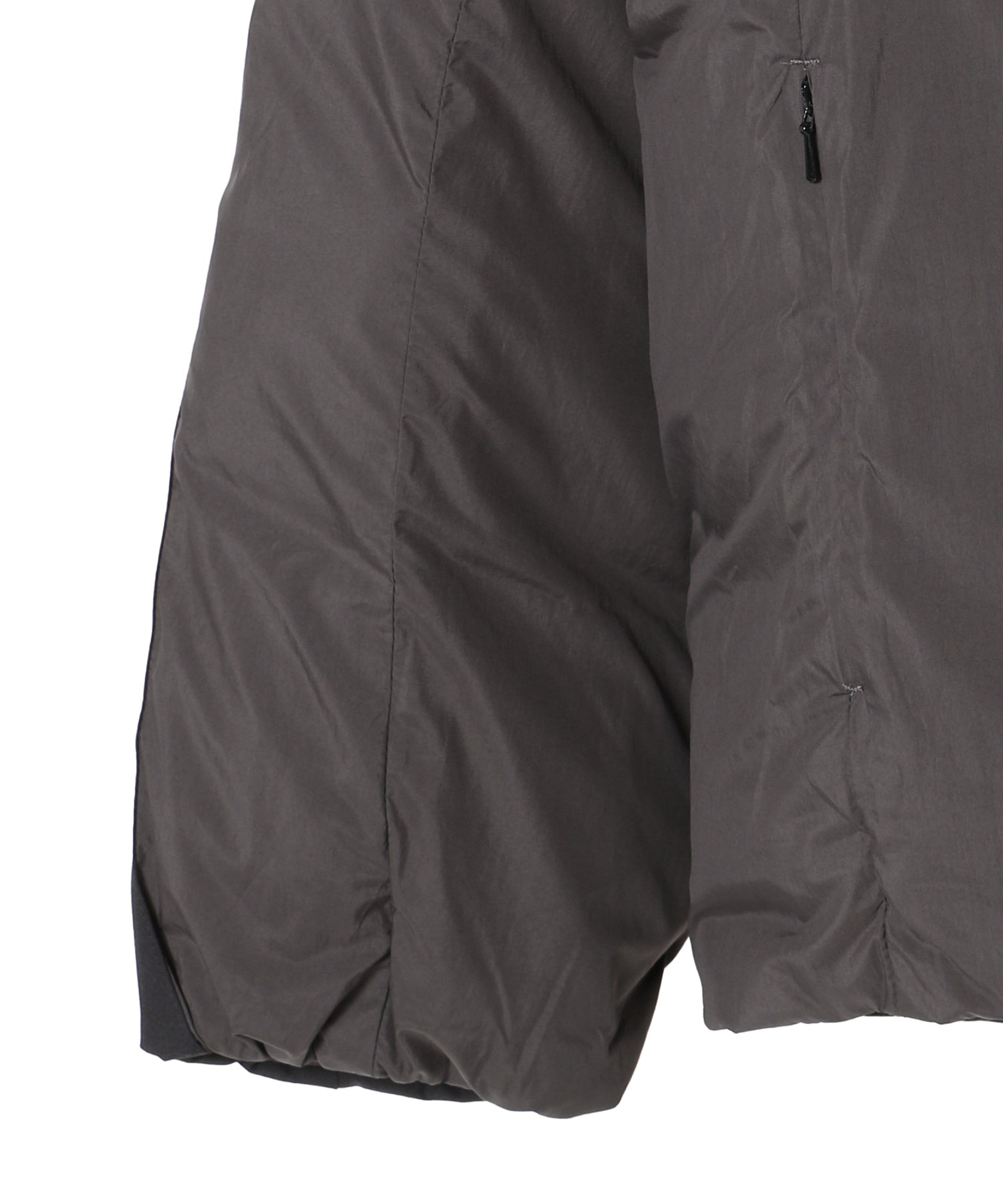 ORGANIZED HOODED PADDED BLOUSON / NYLON TAFFETA