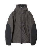 ORGANIZED HOODED PADDED BLOUSON / NYLON TAFFETA