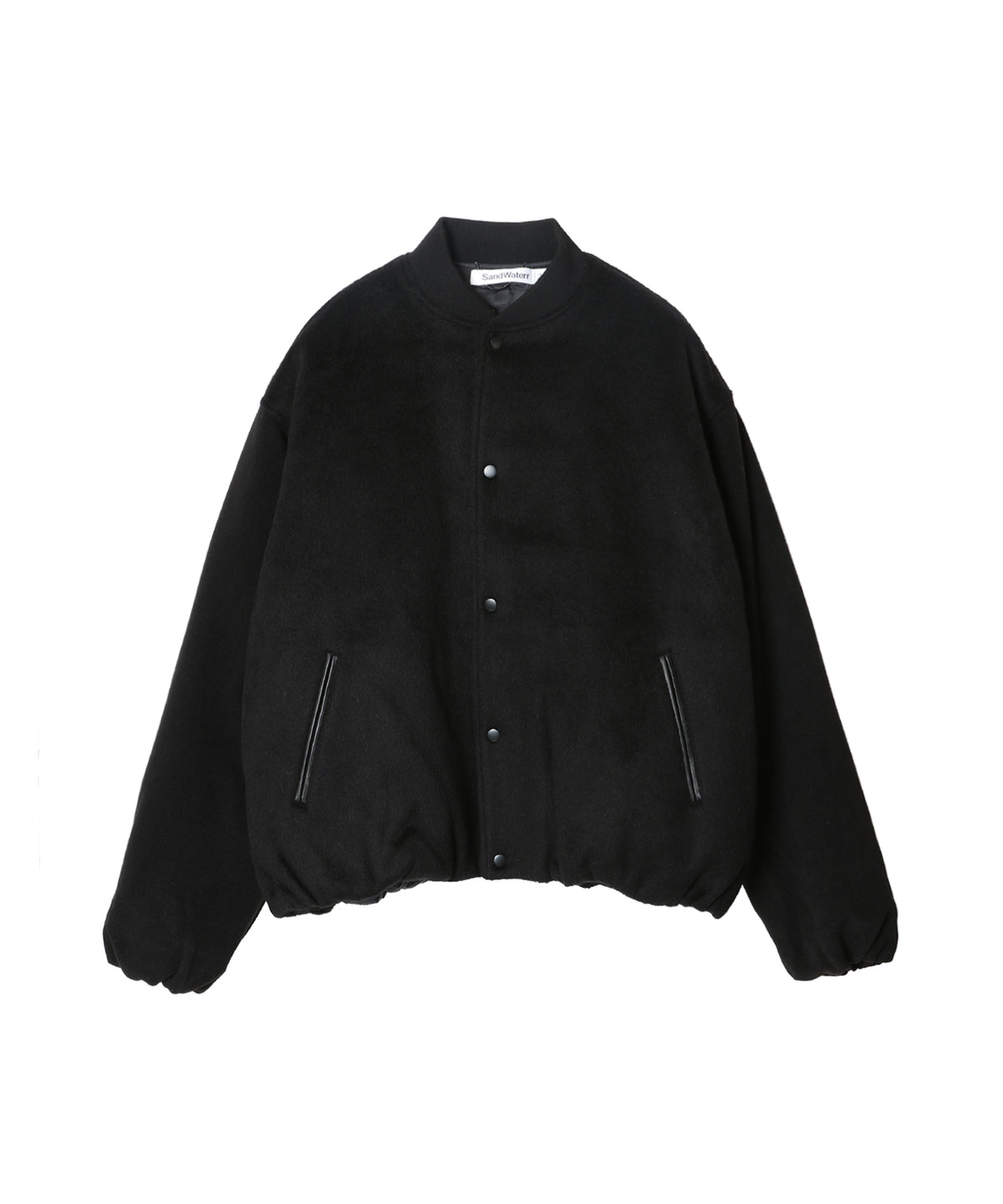 RESEARCHED PADDED BLOUSON / WOOL MIX MELTON