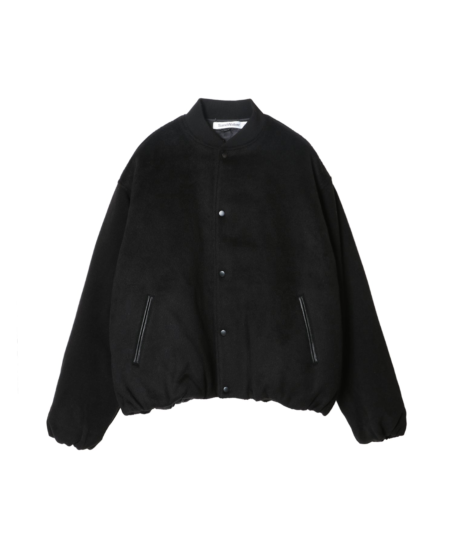 RESEARCHED PADDED BLOUSON / WOOL MIX MELTON