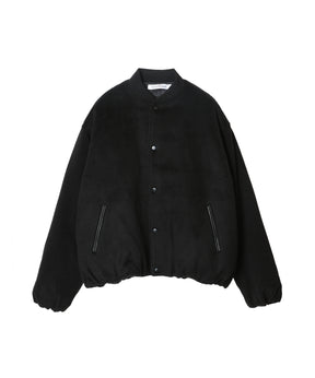 RESEARCHED PADDED BLOUSON / WOOL MIX MELTON