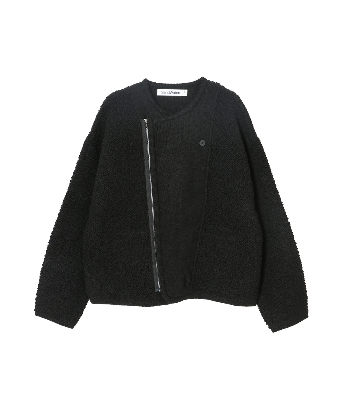 ORGANIZED CARDIGAN / WOOLEN YARN
