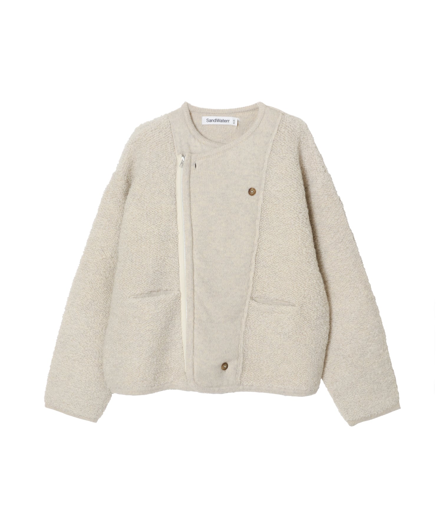 ORGANIZED CARDIGAN / WOOLEN YARN