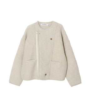 ORGANIZED CARDIGAN / WOOLEN YARN