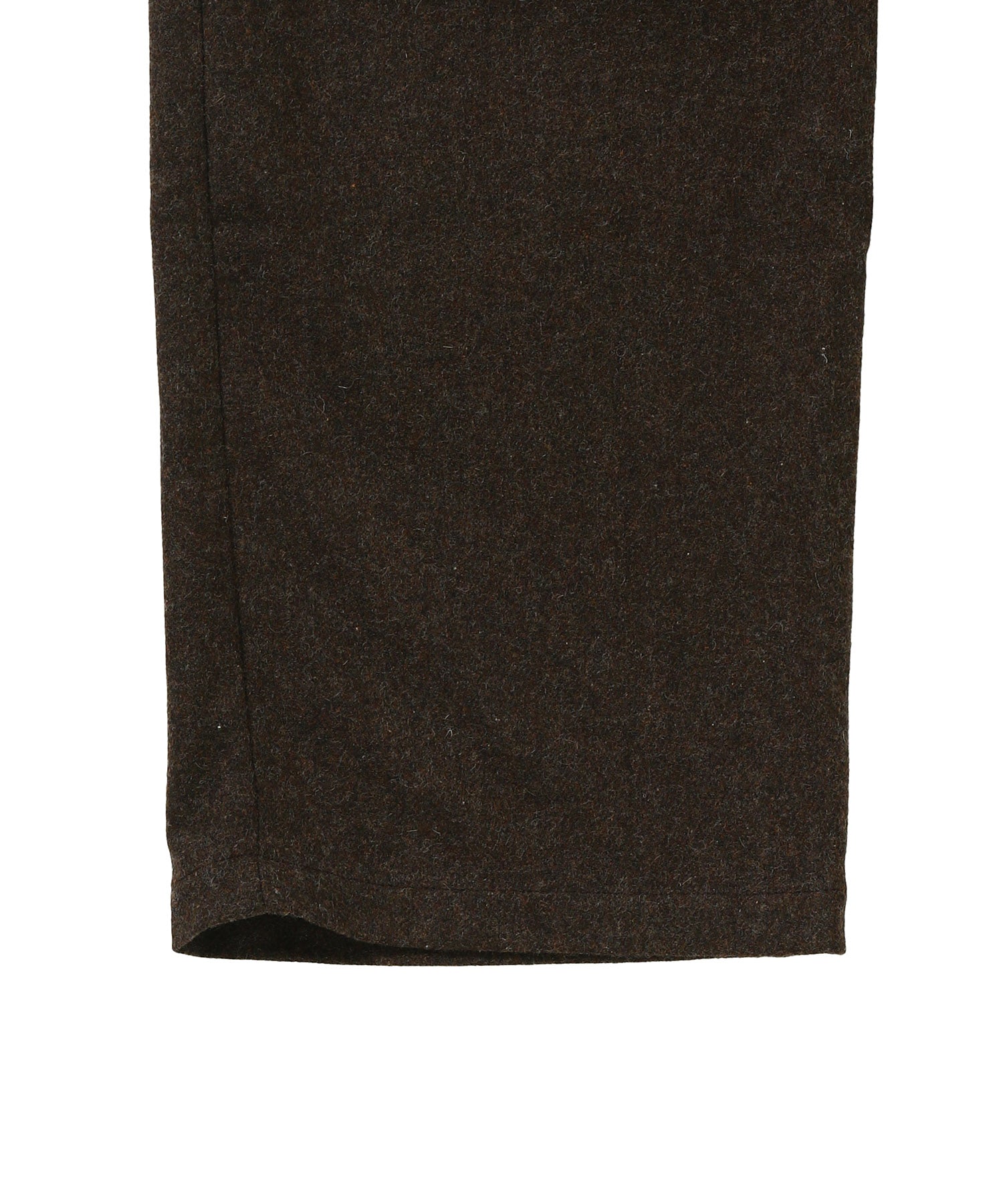 CRAFTED 3 TUCK SLACKS / WOOL MIX TWILL