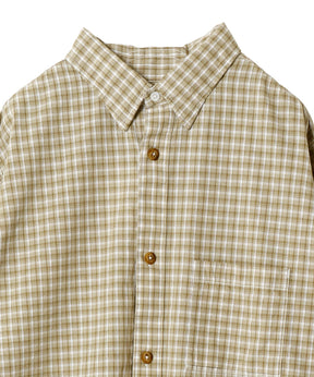 ORGANIZED B.D.SHIRT / COTTON BROAD CHECK