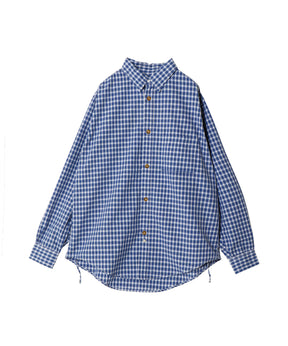 ORGANIZED B.D.SHIRT / COTTON BROAD CHECK
