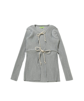 CRISP ROPE CARDIGAN