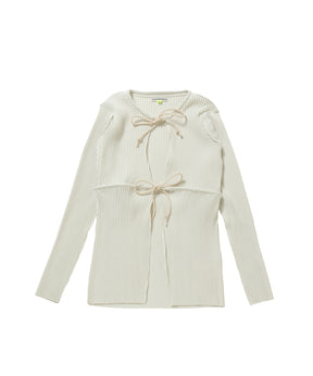 CRISP ROPE CARDIGAN