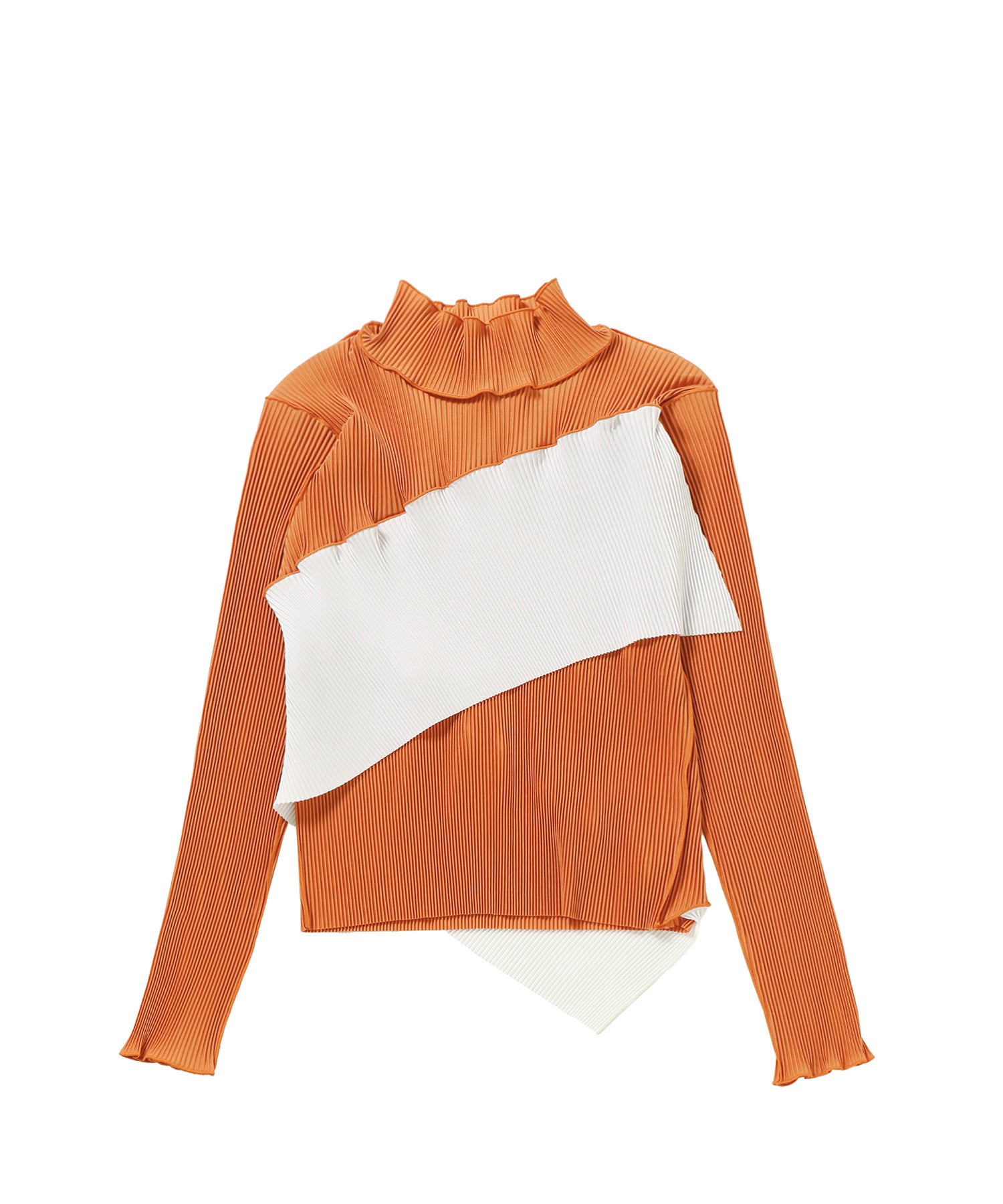 Kotohayokozawa コトハヨコザワ　1点もの　トップス SPIRAL WAVE LONG SLEEVE TOP HIGH NECK TYPE - kotohayokozawa