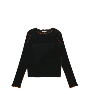 TD WAVE LONG SLEEVE TOP