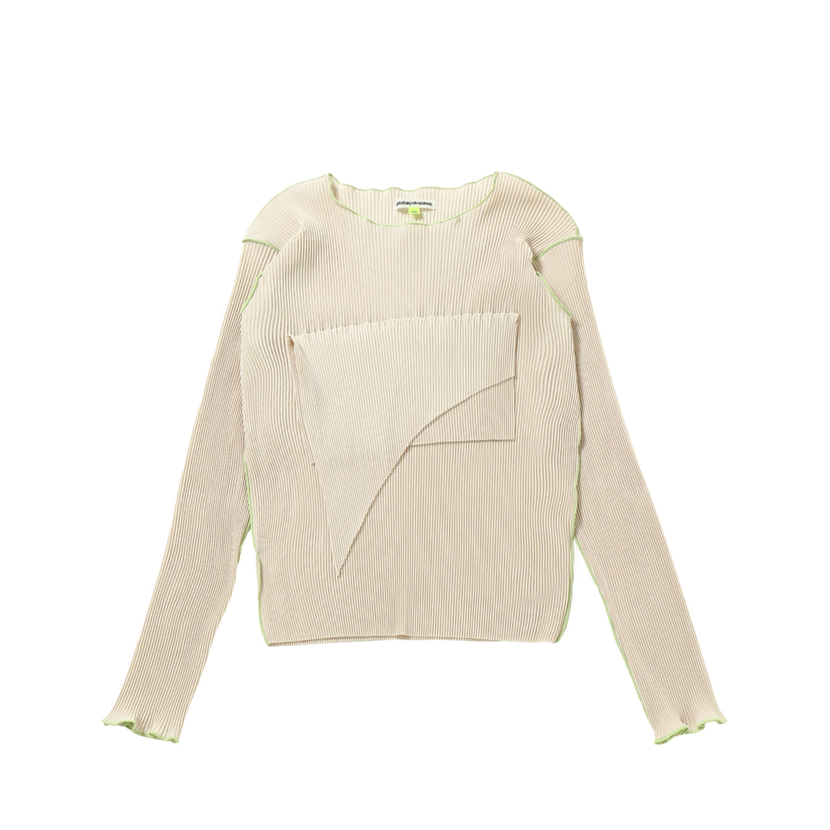 Kotohayokozawa コトハヨコザワ　1点もの　トップス SPIRAL WAVE LONG SLEEVE TOP HIGH NECK TYPE - kotohayokozawa
