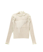 TD WAVE LONG SLEEVE TOP HIGH NECK TYPE