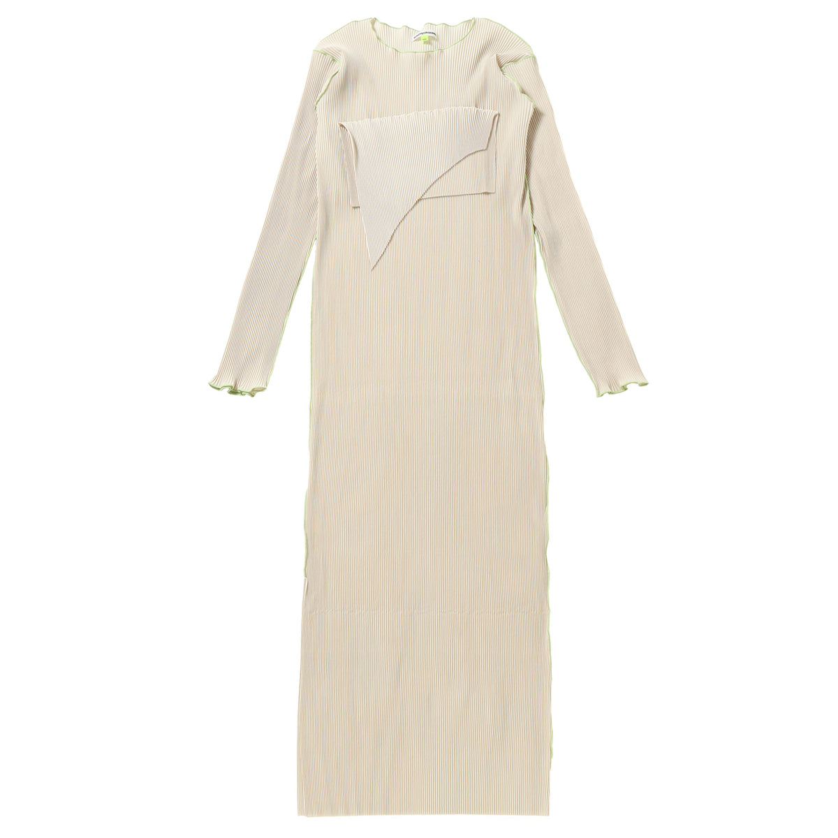 TD WAVE LONG SLEEVE DRESS - kotohayokozawa (コトハヨコザワ