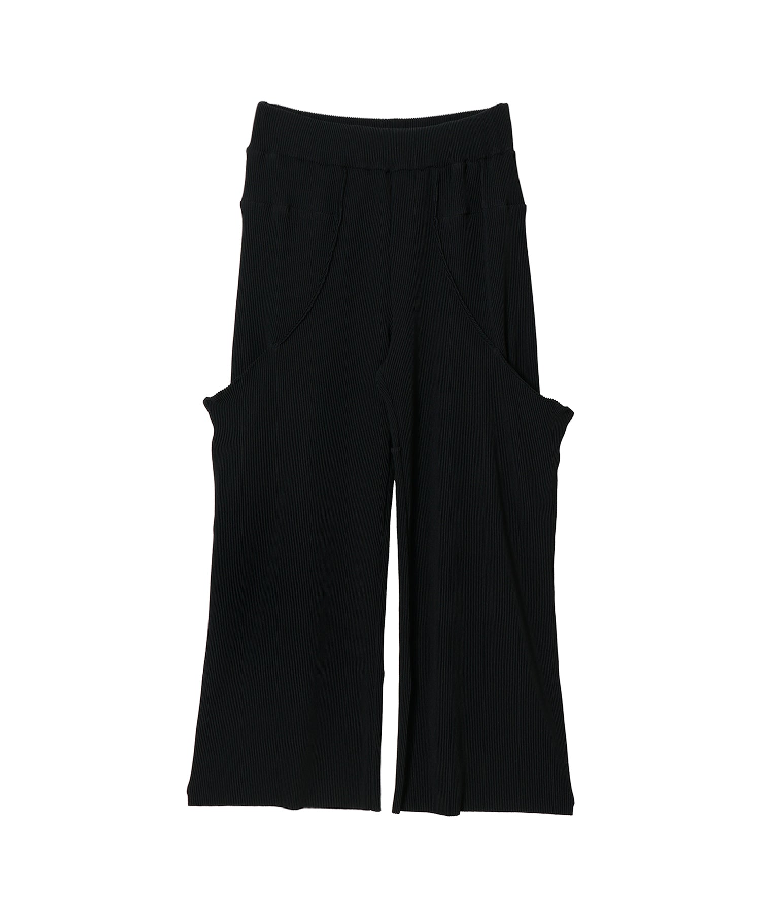 Crisp Curved Pocket Pants - kotohayokozawa (コトハヨコザワ