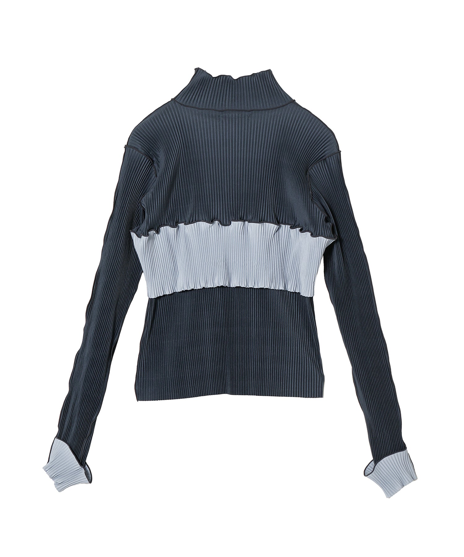 Bustier High Neck Top - kotohayokozawa (コトハヨコザワ) - tops