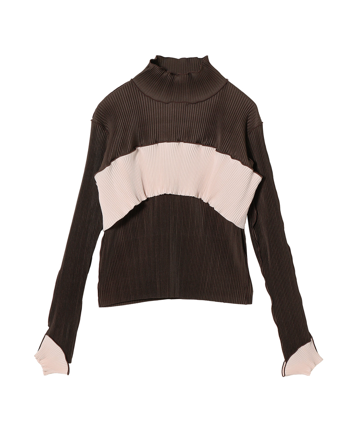 Bustier High Neck Top