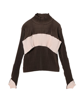 Kotohayokozawa トップス Bustier High Neck Top - kotohayokozawa (コトハヨコザワ) - tops