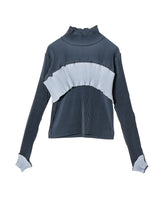 Bustier High Neck Top