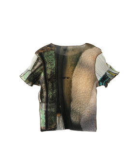 SHEER GRAPHIC TINY TOP