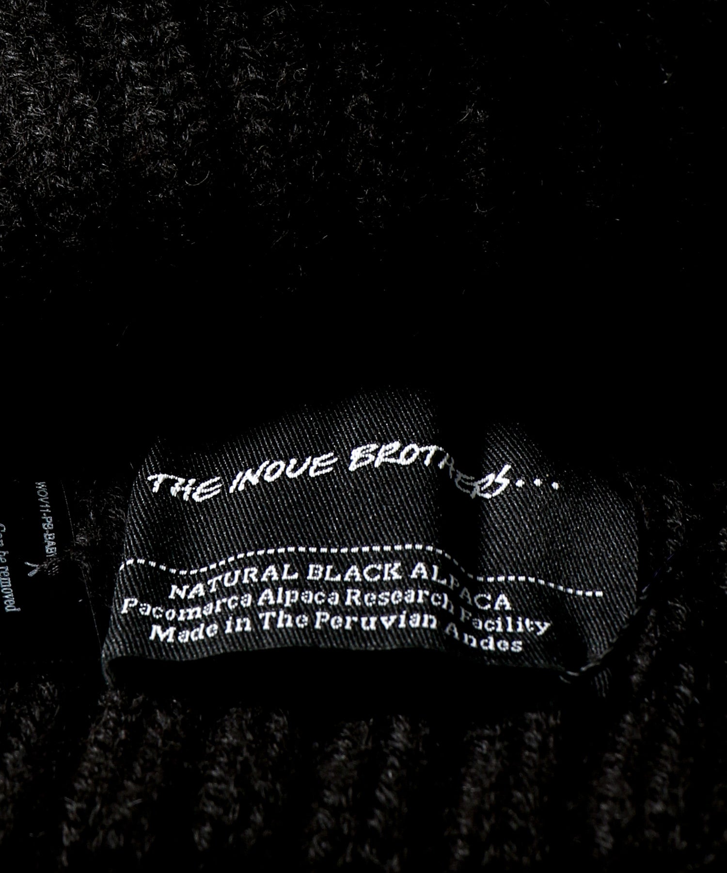 Rib Hat / Pure Black