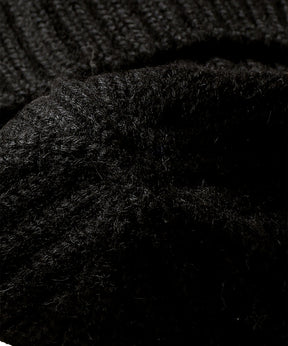 Rib Hat / Pure Black