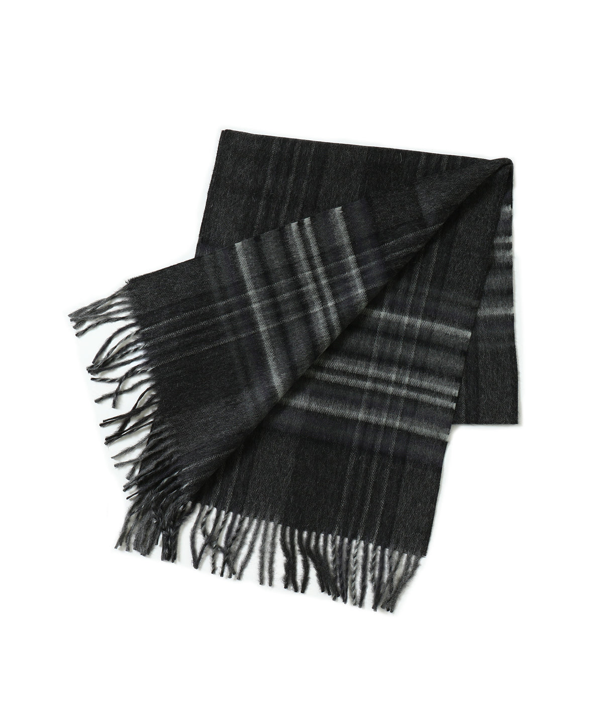 Brushed Scarf Check