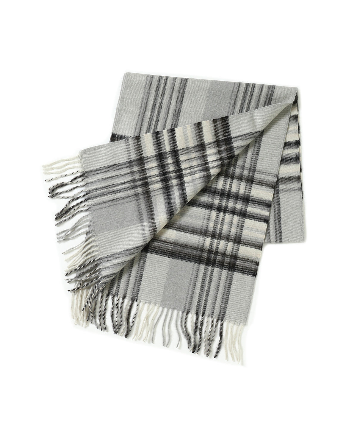 Brushed Scarf Check