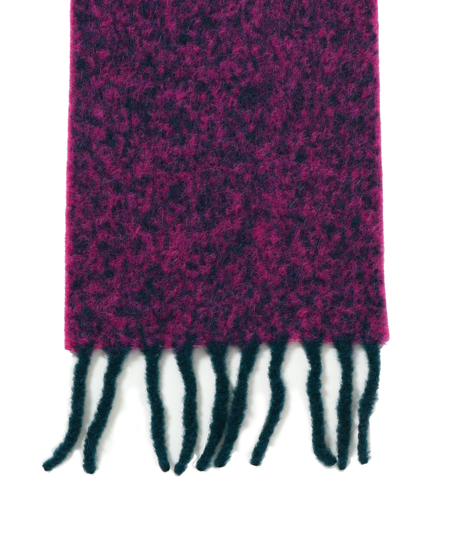 Two Colour Woolly Scarf