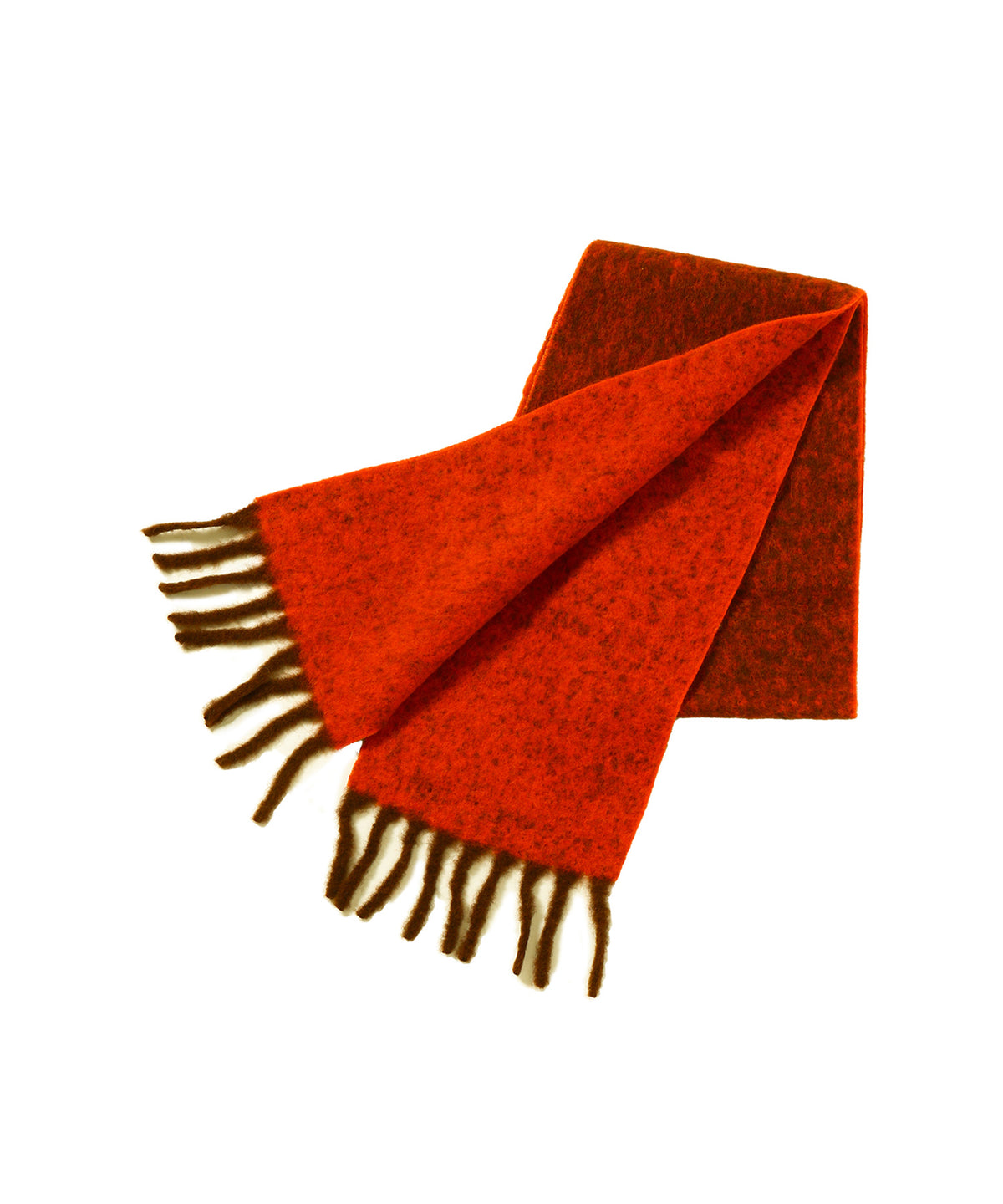 Two Colour Woolly Scarf